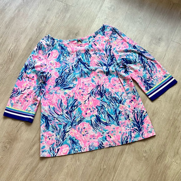 Lilly Pulitzer Tops - Lilly Pulitzer 3/4 sleeve top